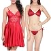 Klamotten Satin Women Sexy Nightwear and Bikini Set Combo 11M-32 RS.349.00