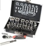 kit herramientas harley davidson  Caja Set Kit maletín bolsa porta herramientas llaves en pulgadas Harley Davidson Sportster Dyna Softail Norton BSA Victory Triumph Bonneville Jeep Chevrolet profesionales, para mantenimiento, taller, garaje; Bolsa porta herramientas, llaves en pulgadas para Harley Davidson, útil, práctica, indispensable para reparaciones, Royal Enfield Mustang 883 1200 XL Nightster Iron Super Low Dyna Glide Street Electra Fat Boy Forty Eight 48 72 Custom Bullet puntas anchas - 26 piezas tubo hexagonales trinquete