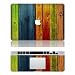 Produktbild decalshut Holz Muster Aufkleber Abnehmbare Schützende Haut Aufkleber für Apple Macbook Aufkleber, wood 1, MacBook Pro Retina 13.3" inch (A1425/A1502)