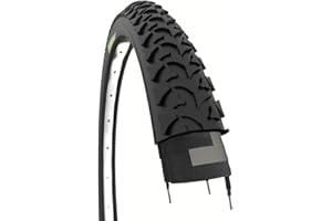 ECOVELO COPERTONE NERO MTB 26 X 1.95 (50-559) PNEUMATICO IN GOMMA X BICI BICICLETTA MOUNTAIN BIKE MTB DA 26”