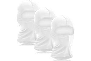 QESSUVNC 3 passamontagna per il viso, antivento, caldo, maschera da sci per moto, maschera per il viso e la balaclava, passamontagna sottile per uomo e donna