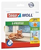 Marca-TESA Tesa CA610000 - Perfil burlete de caucho, 9 mm x 1-3.5 mm
