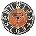 Produktbild W-xiao uhr Haushaltswanduhr/runde Wanduhr, Retro-Stummschaltuhr, geeignet für Wohnzimmer, Schlafzimmer, Küche