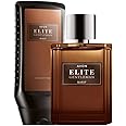 Elite Gentleman Quest Aftershave Set Includes Elite Gentleman Quest Eau de Toilette 75ml and Hair & Body Wash 250ml
