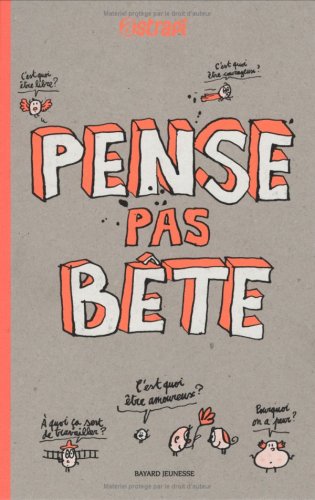 couverture de : Pense pas b&ecirc;te