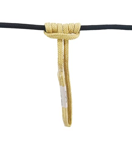 Corde Prusik Pré-cousue Inzopo 6 Mm – Longueur 1,2 M, Résistante à La Chaleur, Charge 7 KN, Certifiée CE Pour Escalade Et Sauvetage