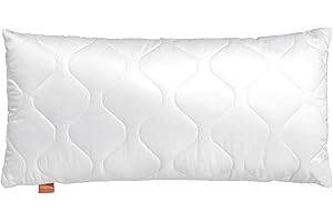 sleepling 195852 Basic 100 Poduszka z mikrofibry 50 x 75 cm, biala