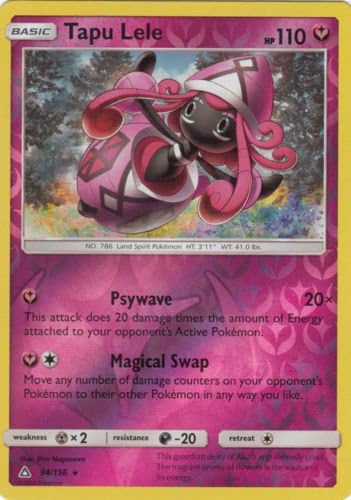 4x Tapu Lele - 94/156 - Rare - Reverse Holo Pokemon Mint Ultra Prism