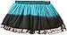 3 Pommes Baby-Girls Navy Star Tie-Dye Skirt, Turquoise, 3 Years (Manufacturer Size:3A)
