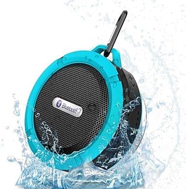 Portable Waterproof Bluetooth 3.0 Speaker For Outdoor/Shower with Built-in Microphone &amp; Suction Cup , green