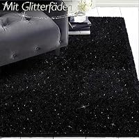 Suchergebnis Auf Amazon De Fur Teppich Silber Glitzer Schwarz