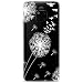Produktbild HopMore Huawei Mate 20 Pro Hülle Silikon Transparent Durchsichtig Clear Design Muster Bumper Slim Handyhülle Tasche Schale Hüllen Case Cover Pour Mate 20 Pro - Löwenzahn