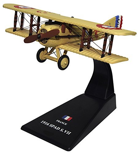 Spad Svii Fighter Aircraft Diecast 162 Model Amercom Sl 4 - 