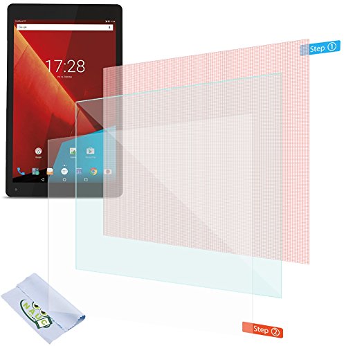 Displayschutzfolie f Vodafone Tab Prime 7 Schutzfolie 2x klar Displayschutz NAUC
