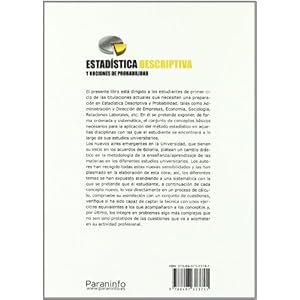 Estadística descriptiva y nociones de probabilidad