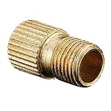 SODIAL (R) 3pcs Brass Presta a pompa Schrader Valve Adattatore per bicicletta