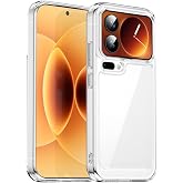 Ehr. Xiaomi 17 Pro Max ile Uyumlu Kılıf, 2mm Kalınlaştırılmış Şeffaf Silikon, Darbe Emici Kamera Korumalı Esnek Arka Kapak