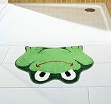 Fußmatte, Cozyswan Frosch Fußabtreter Karikatur Türmatte Doormat Rutschfeste Fußmatte für Kinder 45x65cm - 5