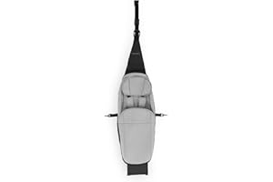Hauck Siège Bébés pour Remorque de Vélo DRYK DUO Baby Lounger / Convient aux Bébés 1 - 10 Mois / avec Couvre-Jambes / Têtière Rembourrée / Harnais 5 Points / Fixation Facile / Gris