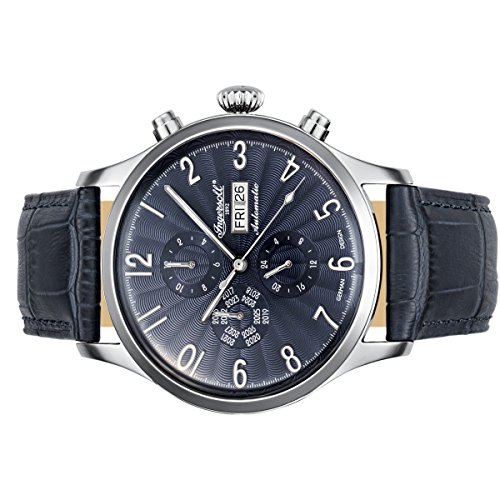 Ingersoll Damen-Armbanduhr Fairbanks Analog Automatik Leder IN1416BL