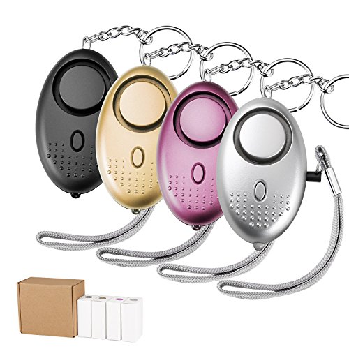 Personal Alarm, 130db Safety Alarm Keychain, Emergency Security Alarm with  LED Light, Providing Powerful Safety and Property Assurance for Kids, Women