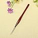 Teenxful Top Quality Good Handle Nail Art Pen Painting Fine Detail Brush Dull Red