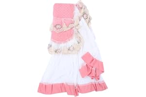 Okuyonic Couverture de Machine à Laver en Cours d'utilisation Couverture de Dentelle Accessoire de Machine à Laver de Protection Solaire pour Le ménage(Yi Lian You Meng Fan)