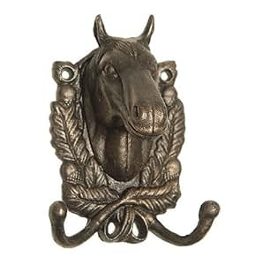 Rustikale Garderobe Haken Pferd Hufeisen Gusseisen Antik-Stil: Amazon