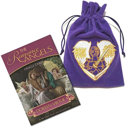 Hayhouse Publications Unisex-Child Romance Angels Oracle Deck &amp; Archangel Velvet Bag Purse Multicolour