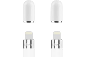 CoBak Tappo di ricambio per Apple Pencil, tappo protettivo magnetico per iPad Pencil (confezione da 2)