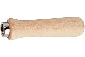 QUALITY 5x Feilenheft L.160mm a.Rotbuche f.Feilen-L.400mm m.Zwinge