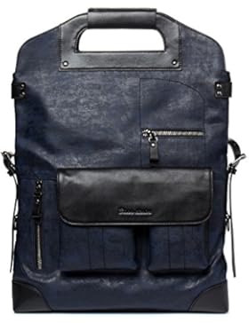 BISON DENIM 3 in 1 Wasserdichter Rucksack Männer Messenger Bags Portable Schultertasche Business Casual Handtasche...
