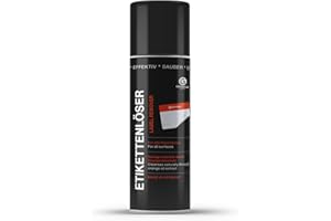 OCTOPUS Etikettenentferner und Kleberlöser Spray, Klebstoff-Entferner zum Lösen hartnäckiger Rückstände, mit Orangenöl - 200 ml