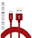 Chevron Type C To Usb A 3.5 ft [1 Meter/ 3.3 Feet] Nylon Braided Original Long And Tough Cable For Oneplus 5/Oneplus 3T/ Oneplus 2/Huawei Honor Magic/ Nexus 5X/ Nexus 6P/Le Eco Le 2/ New Macbook/Chromebook Pixel/Gionee S6/Meizu Pro 5/ Xiaomi Mi 4C/ Xiaomi Mi 5/ Leeco Le 1S/Leeco Le 2/ Le 2 Pro/Leeco Le Max 2/ Nokia N1 Tablet And Many More Type C Devices - Red RS.299.00