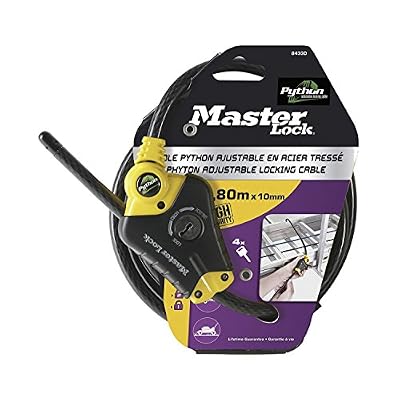 Master Lock Câble antivol MASTERLOCK, L.1.8 m x Diam.10 mm