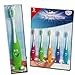 SET 5 KIDS CHILDRENS CLEAN SMILE TOOTHBRUSH TEETH TOOTH CLEANING TOOTHBRUSHES