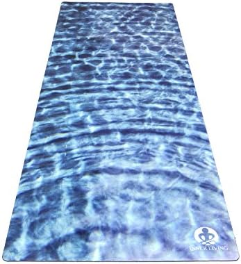 The Fusion Yoga Mat (3.5mm) STUDIO EDITION by Inner Living. Pro Luxurious Non-slip Mat, Designed to Grip the More You Sweat! Eco-Friendly Reversible and Machine Washable Best for Hot Yoga, Bikram, Ashtanga Vinyasa, Pilates, Pregnancy, HIIT or Sweaty Exercise