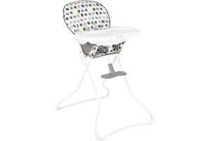 Graco - Snack N' Stow™ Seggiolone pappa - leggero, pieghevole e compatto, da circa 6 mesi a 3 anni (max. 15 kg), fantasia Multicolore Splodge