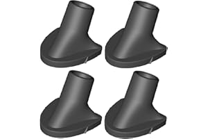 Pomurom Golf Bag Stand Rubber Feet, 2/4/6 Pieces Golf Bag Feet Replacement, Golf Bag Leg Feet, Rubber Replacement Feet for Golf Bag, Necessary Golf Bag Accessories, Easy to Install