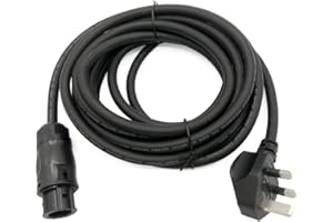 Solarsys® - 5m AC Power Cord with UK Plug and Betteri BC01 Female Connector for Micro Inverter of Hoymiles Deye Envertech NEP Bosswerk TSUN