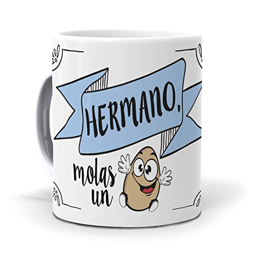 mundohuevo Taza Hermano, molas un Huevo