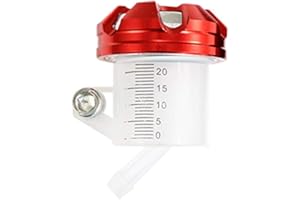 CGN BOCAL MAITRE CYLINDRE DE FREIN TUN'R UNIVERSEL BOUCHON ALU ROUGE (SORTIE DESSOUS)