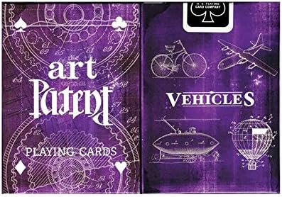 Limited Edition Art of the Patent (Vehicle) Playing Cards