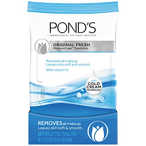 Ponds Orginal Clean Wet Cleansing Towelettes, 30-Count (Pack of 4)