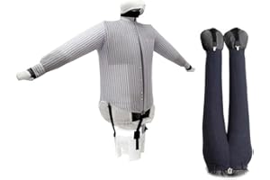 ‎AEOLUS EOLO HOME & PROFESSIONAL EOLO Bügelpuppe SA04 E INOX energiesparendes Modell trocknet und bügelt automatisch Hemden Blusen Polos Pullovern Hosen Jeans mit warmer Luft Bügelstation 2 Programme A++