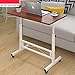 Produktbild Klapptisch YNN Justierbarer tragbarer Laptop-Tabellen-Schreibtisch-entfernbare Nachttisch-Aufzug-Laptop-Tabelle (Farbe : Sandalwood)
