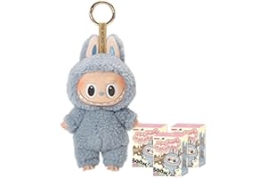 POP MART The Monsters - Tasty Macarons Vinyl Face-3PC Populaires Figurines Aléatoires Figurines d’Action Figurines de Jouet Figurines à Collectionner Cadeaux Créatifs