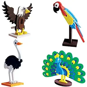 Worldwide Birds Educational Toy and 3D Puzzle for 5 Year Old Boys and Girls- Great Product for Birthday Gifting (Worldwide: Birds on The Map) (Worldwide Birds)