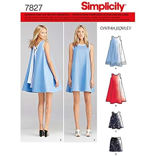 Burda Modelli Cucito Cartamodello Burda 6818 Per Gonna - Modello Cucito Donna Cartamodello 6818 - 5