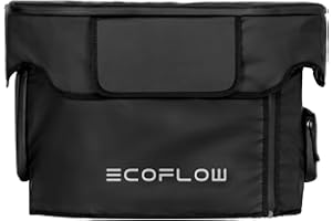 EF ECOFLOW ECOFLOW DELTA Max Housse de protection, étanche et anti-poussière pour centrale électrique portable, design à déchirure facile d'accès pour une utilisation intérieure ou extérieure